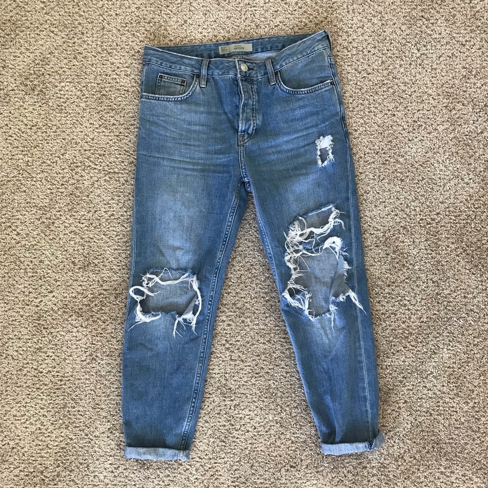 Topshop Hayden High Rise jeans